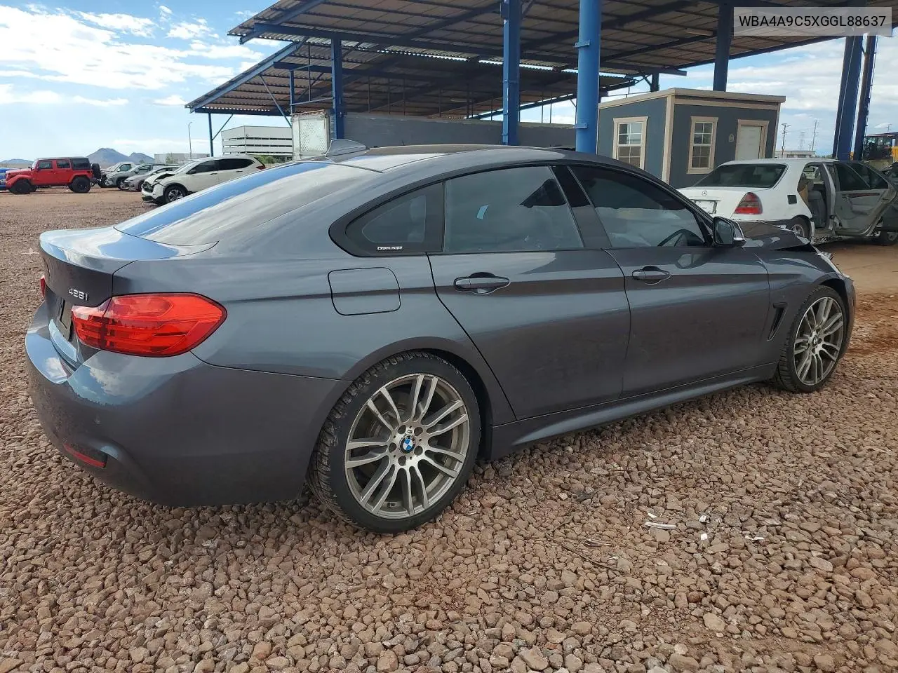 2016 BMW 4ER VIN WBA4A9C5XGGL88637 — фото 3
