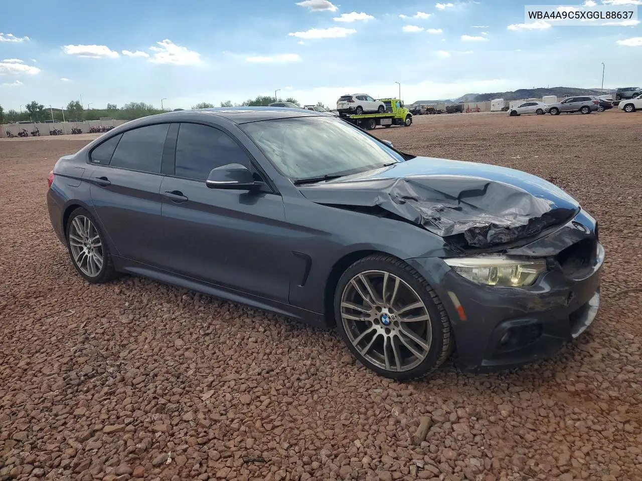 2016 BMW 4ER VIN WBA4A9C5XGGL88637 — фото 4