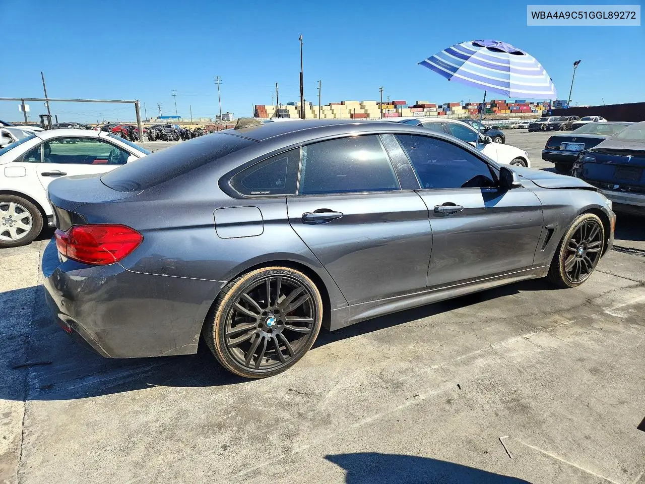2016 BMW 4ER VIN WBA4A9C51GGL89272 — фото 3