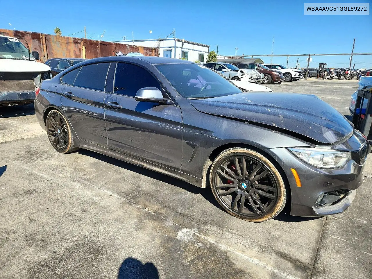 2016 BMW 4ER VIN WBA4A9C51GGL89272 — фото 4