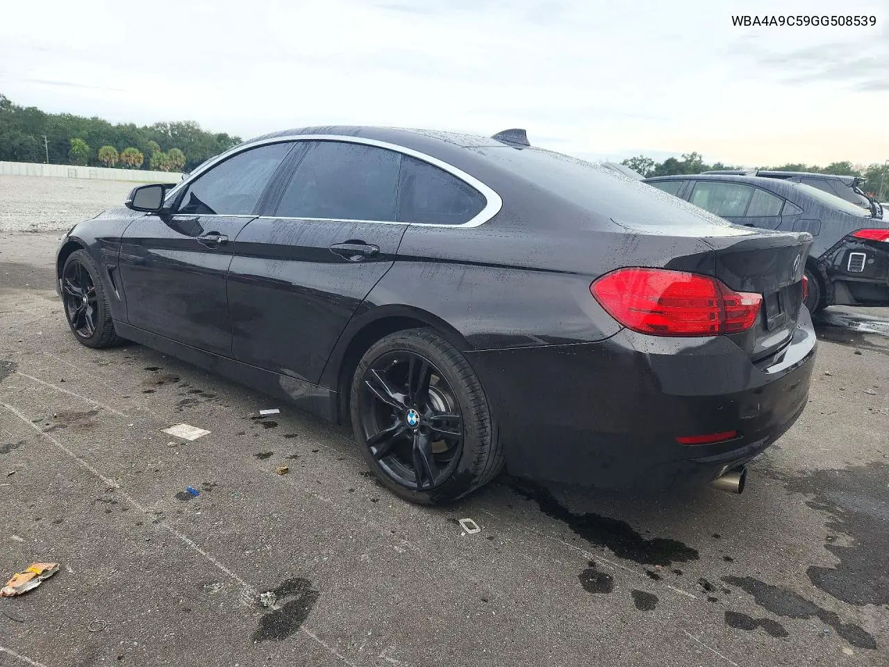 2016 BMW 4ER VIN WBA4A9C59GG508539 — фото 2