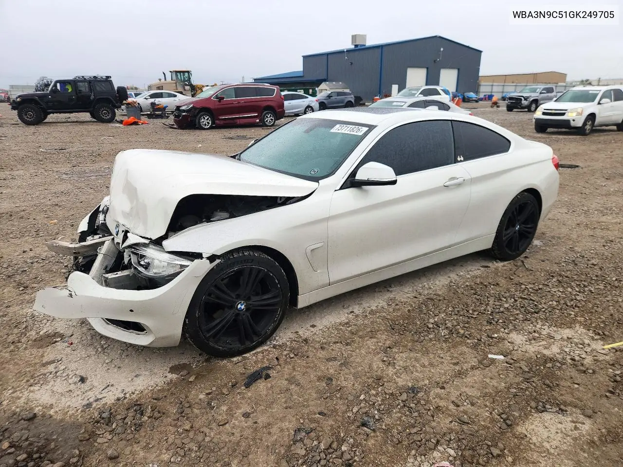 BMW 4ER 2016, VIN WBA3N9C51GK249705