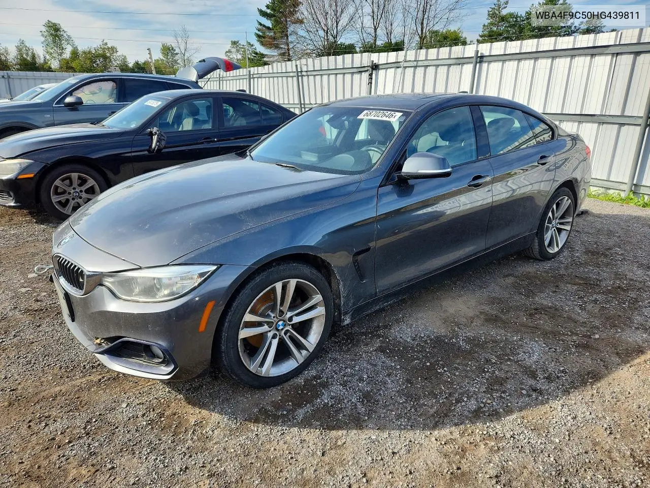 BMW 4ER 2017, VIN WBA4F9C50HG439811