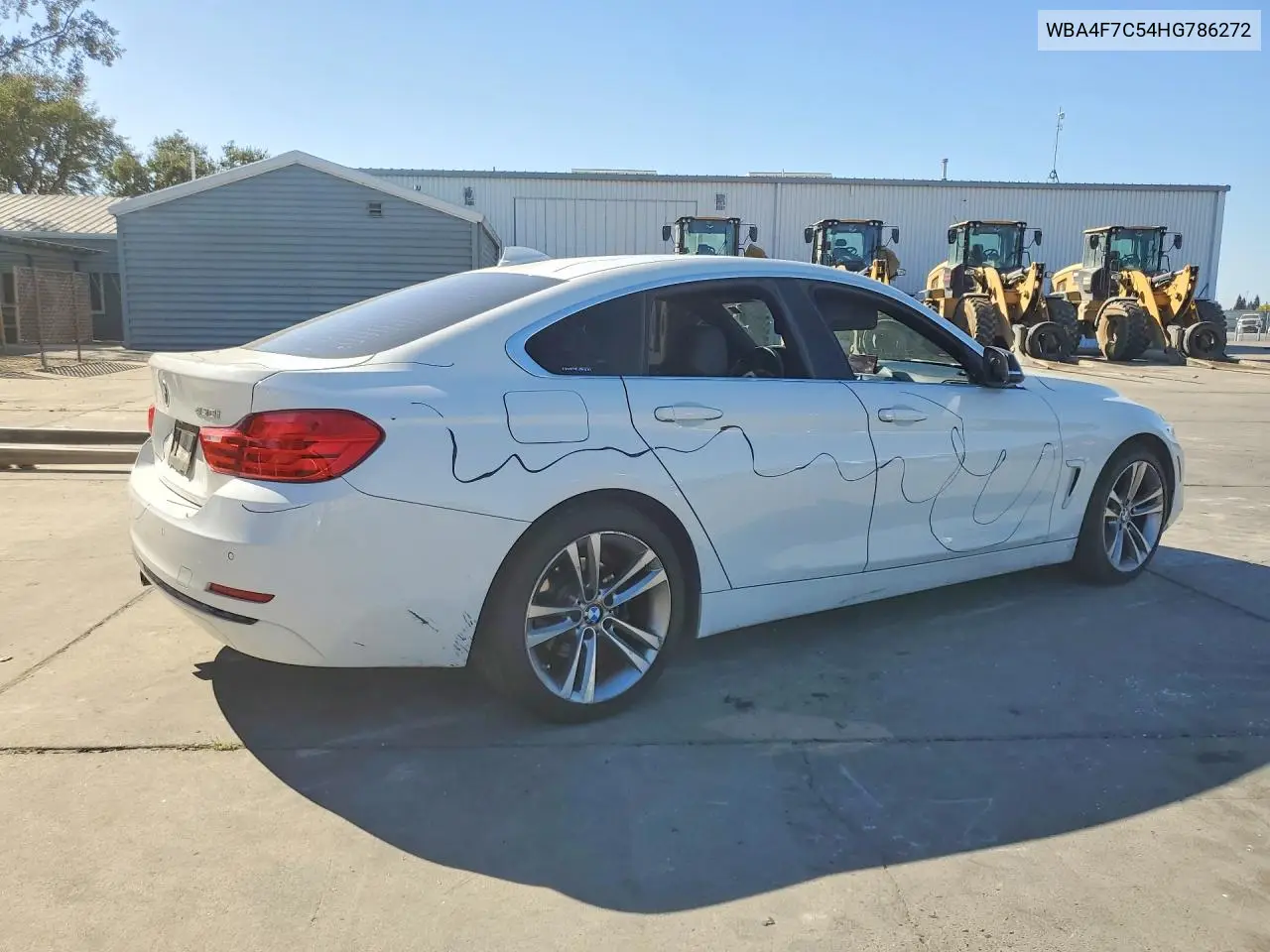 2017 BMW 4ER VIN WBA4F7C54HG786272 — фото 3