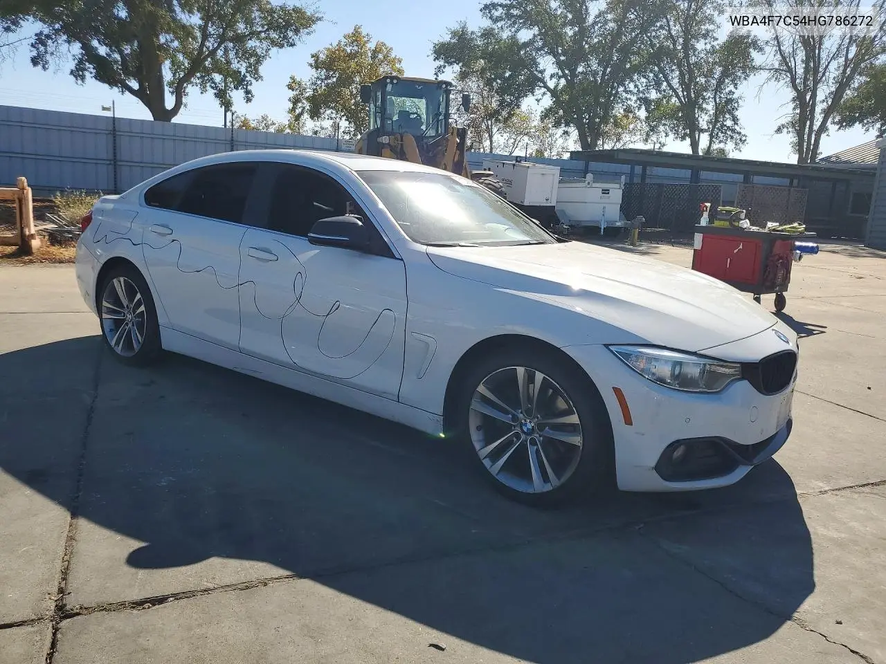 2017 BMW 4ER VIN WBA4F7C54HG786272 — фото 4