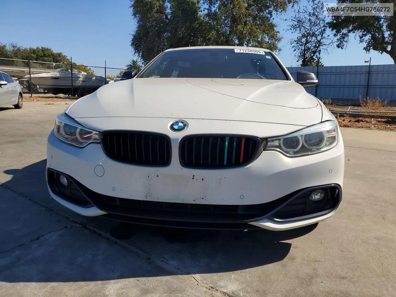 2017 BMW 4ER VIN WBA4F7C54HG786272 — фото 5