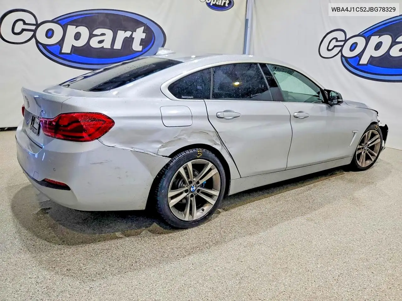 BMW 4ER 2018, VIN WBA4J1C52JBG78329