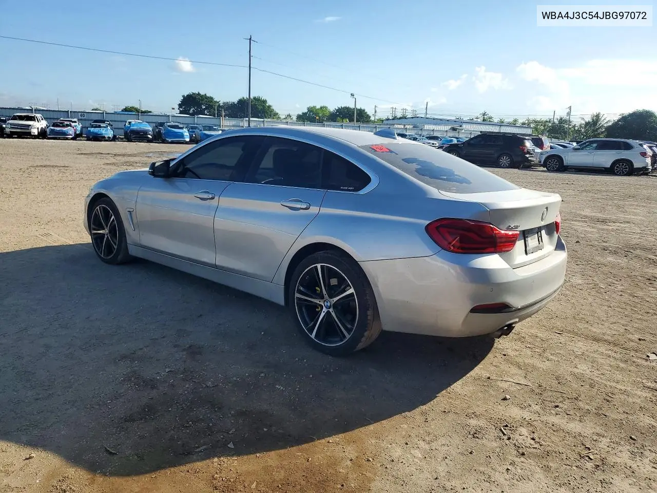 2018 BMW 4ER VIN WBA4J3C54JBG97072 — фото 2