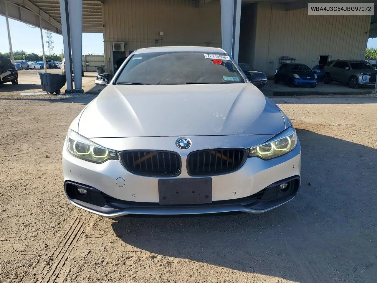 2018 BMW 4ER VIN WBA4J3C54JBG97072 — фото 5