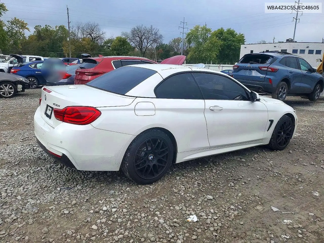 2018 BMW 4ER VIN WBA4Z3C55JEC48605 — фото 3