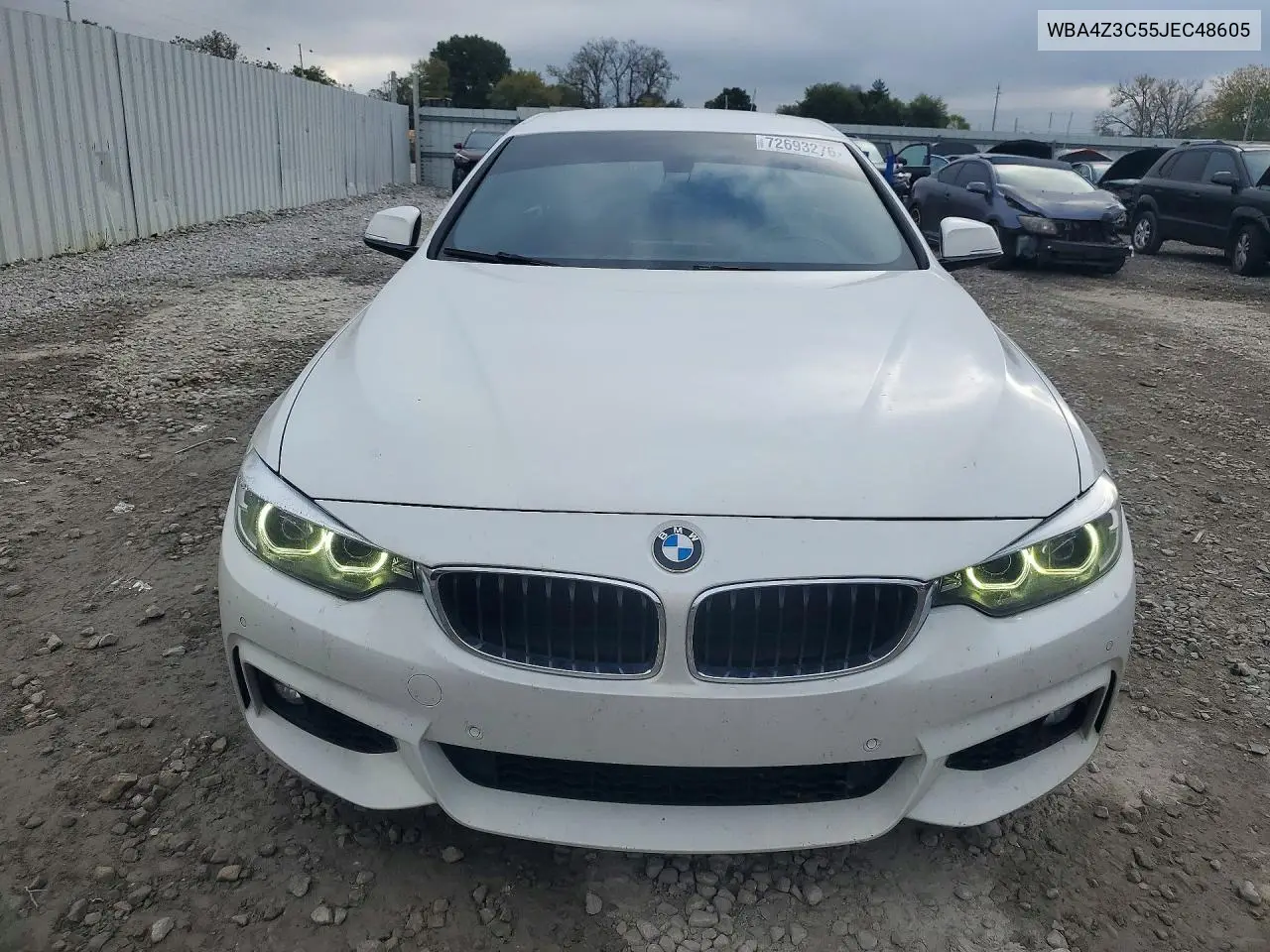 2018 BMW 4ER VIN WBA4Z3C55JEC48605 — фото 5