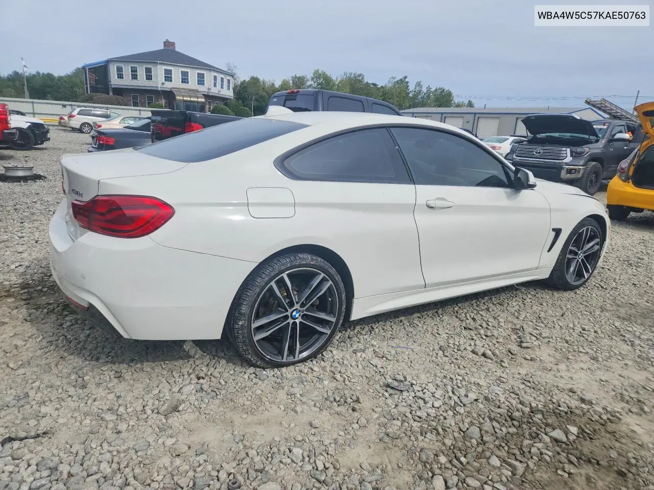 2019 BMW 4ER VIN WBA4W5C57KAE50763 — фото 3