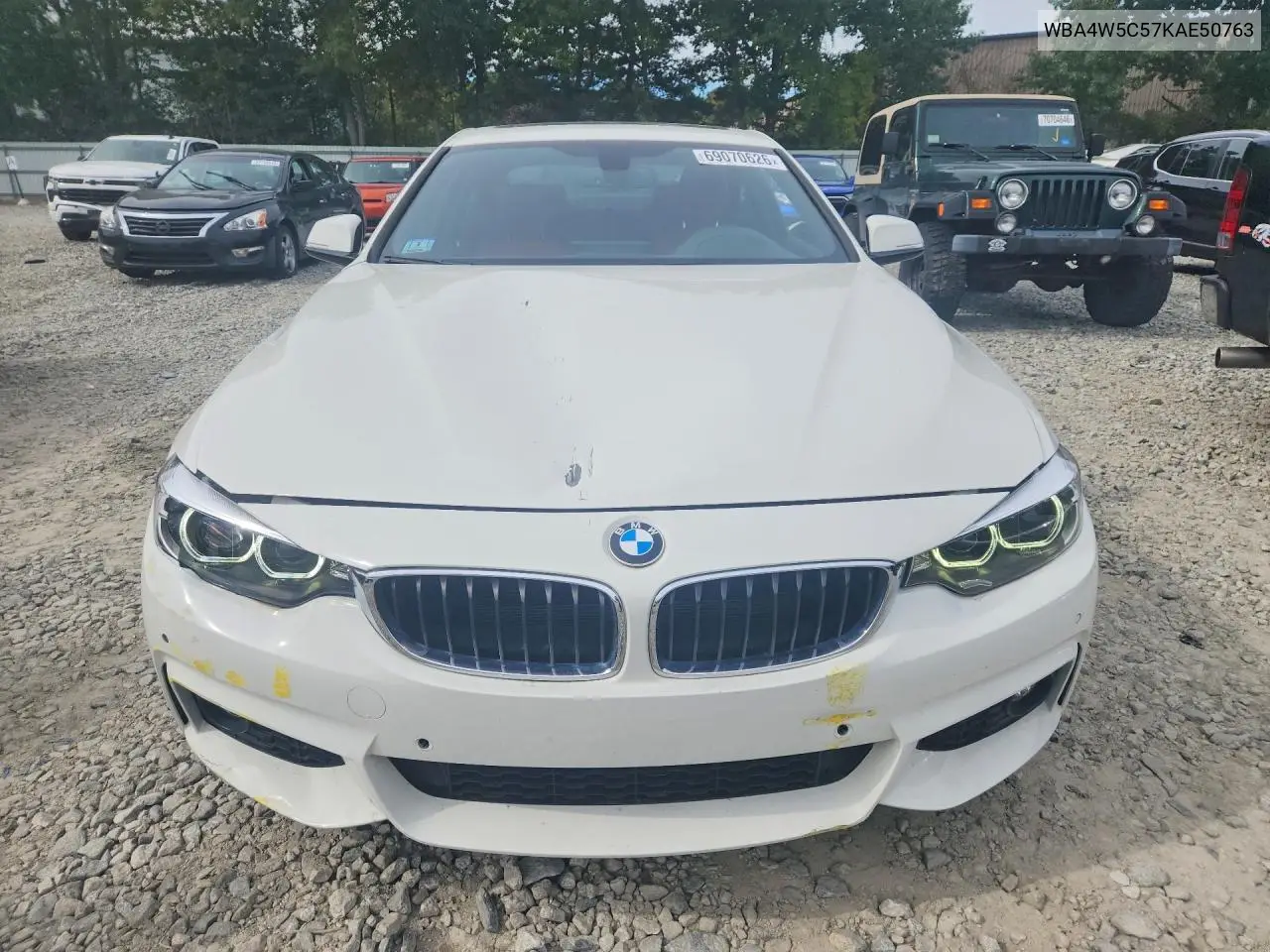 2019 BMW 4ER VIN WBA4W5C57KAE50763 — фото 5