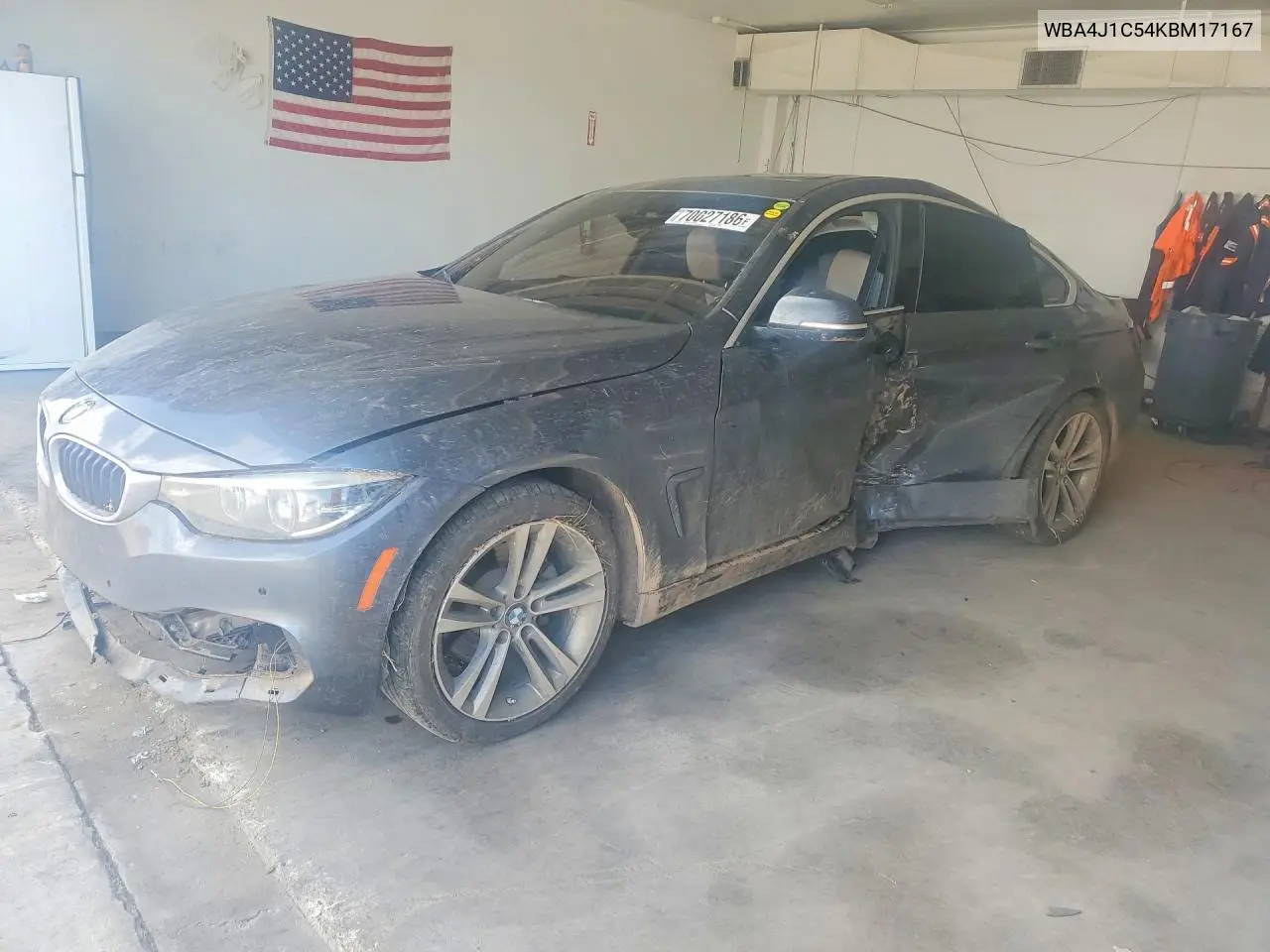 BMW 4ER 2019, VIN WBA4J1C54KBM17167