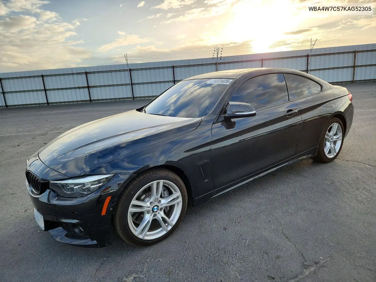 BMW 4ER 2019, VIN WBA4W7C57KAG52305