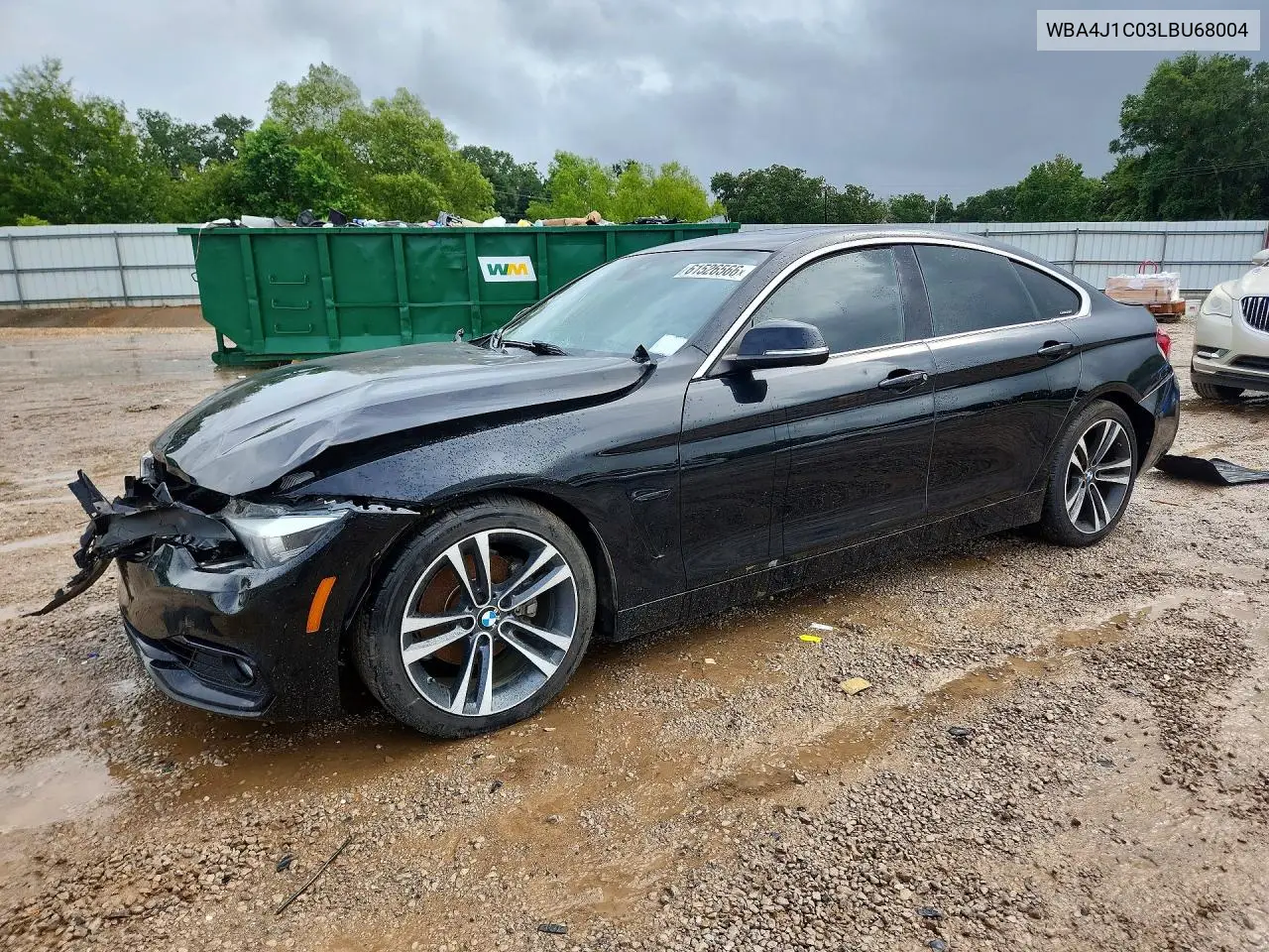 BMW 4ER 2020, VIN WBA4J1C03LBU68004