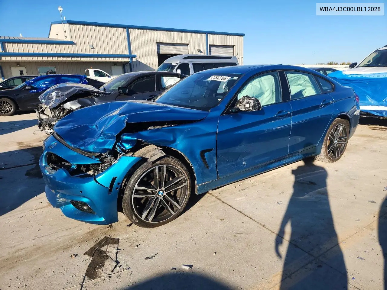 BMW 4ER 2020, VIN WBA4J3C00LBL12028