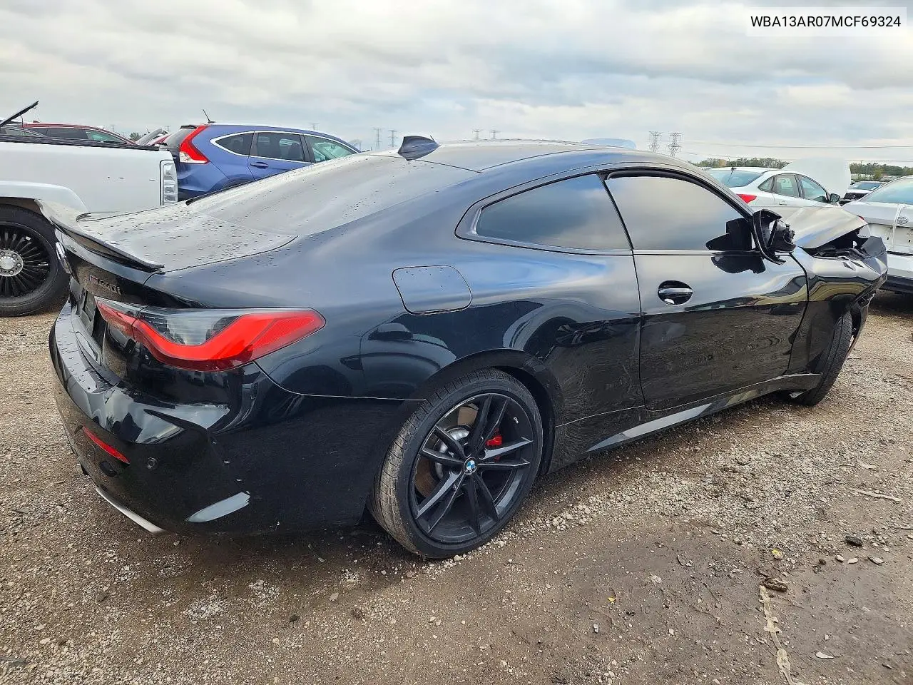 2021 BMW 4ER VIN WBA13AR07MCF69324 — фото 3