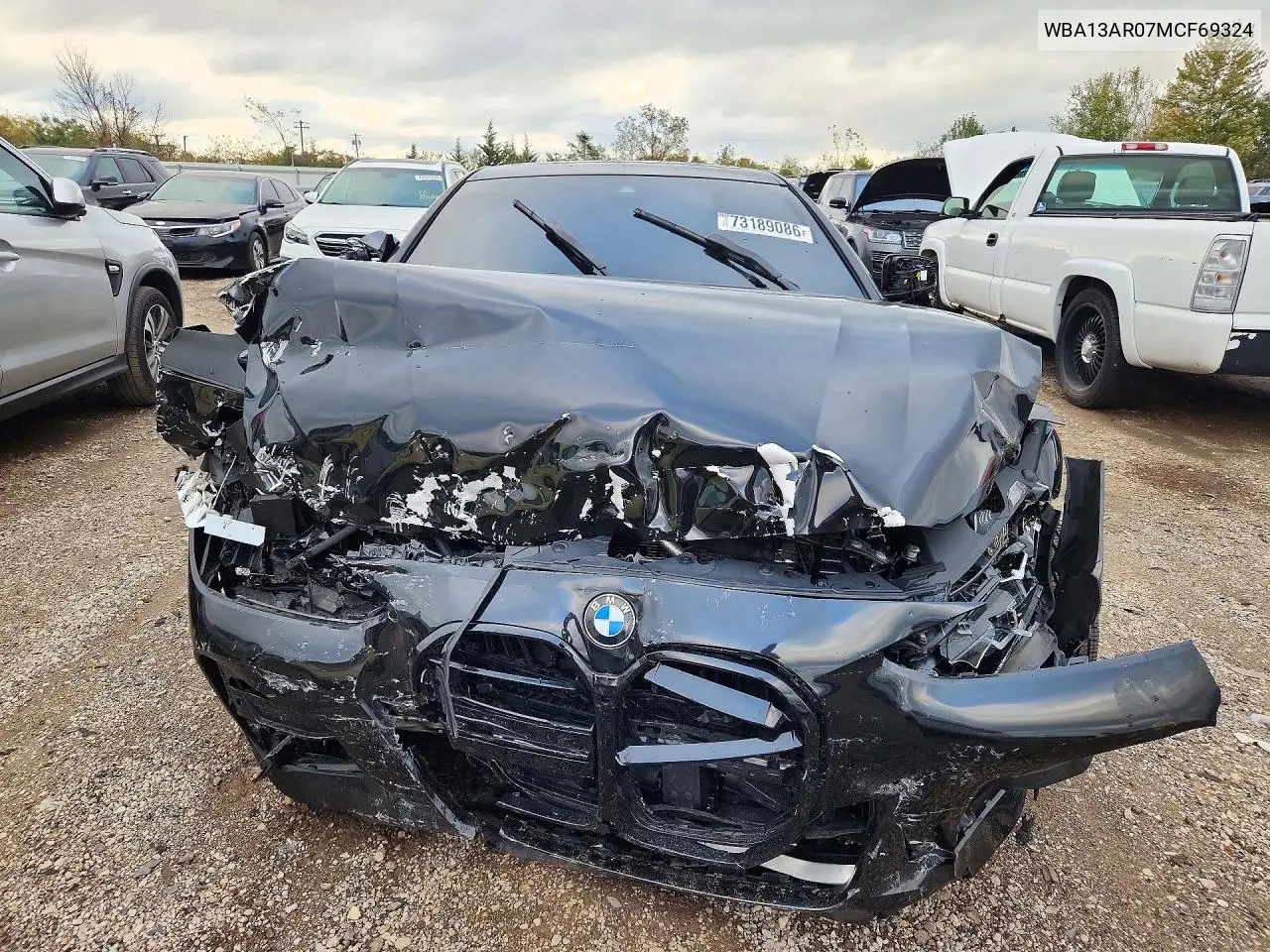2021 BMW 4ER VIN WBA13AR07MCF69324 — фото 5