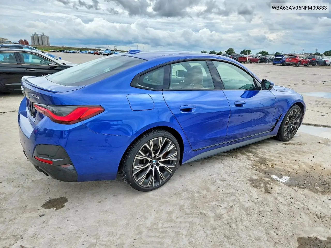 2022 BMW 4ER VIN WBA63AV06NFM09833 — фото 3
