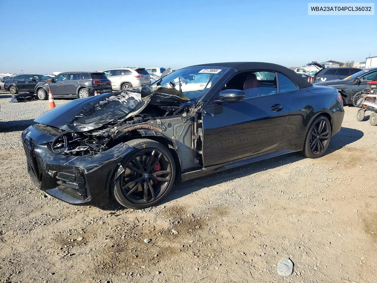 BMW 4ER 2023, VIN WBA23AT04PCL36032