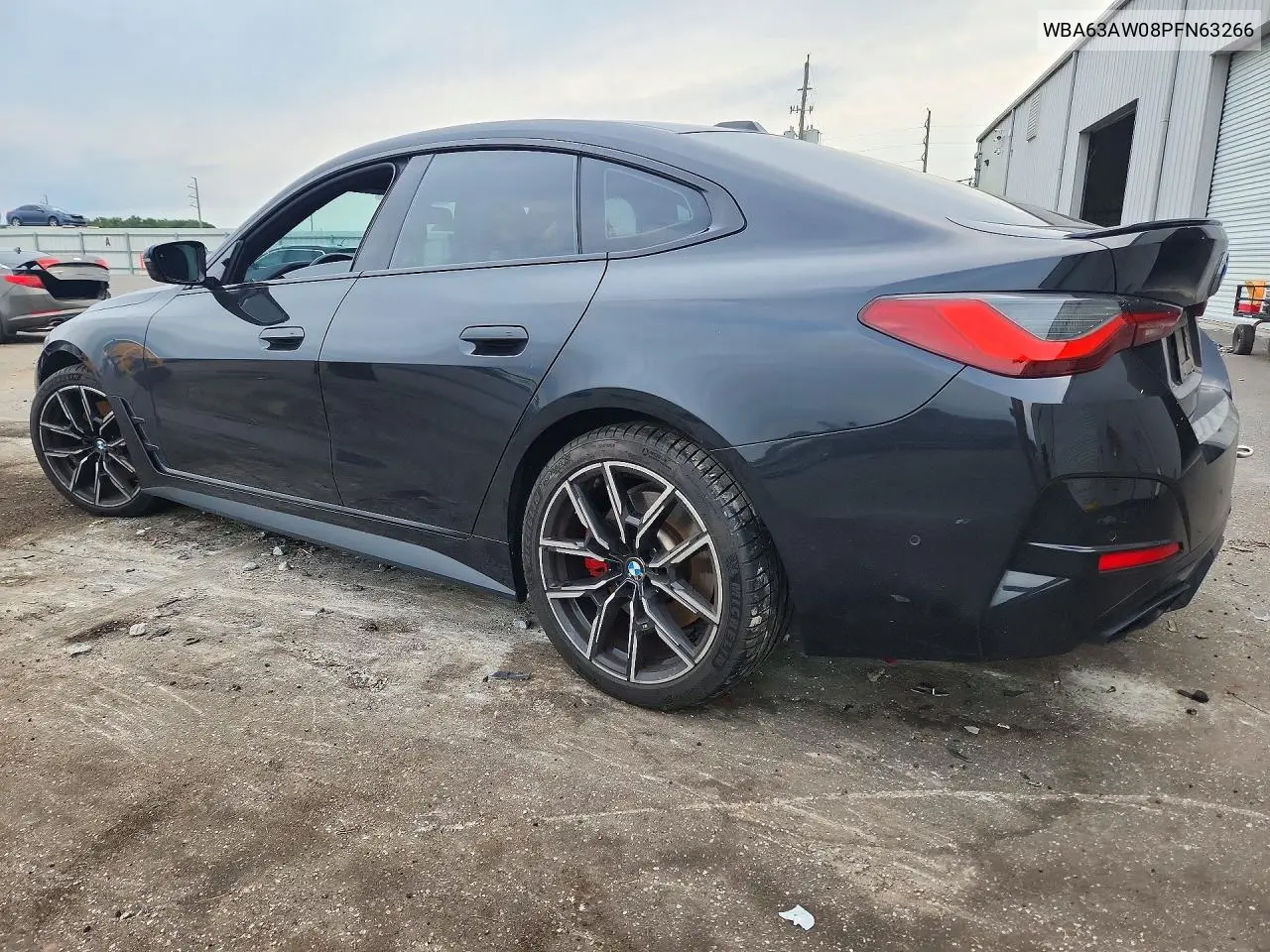 2023 BMW 4ER VIN WBA63AW08PFN63266 — фото 2