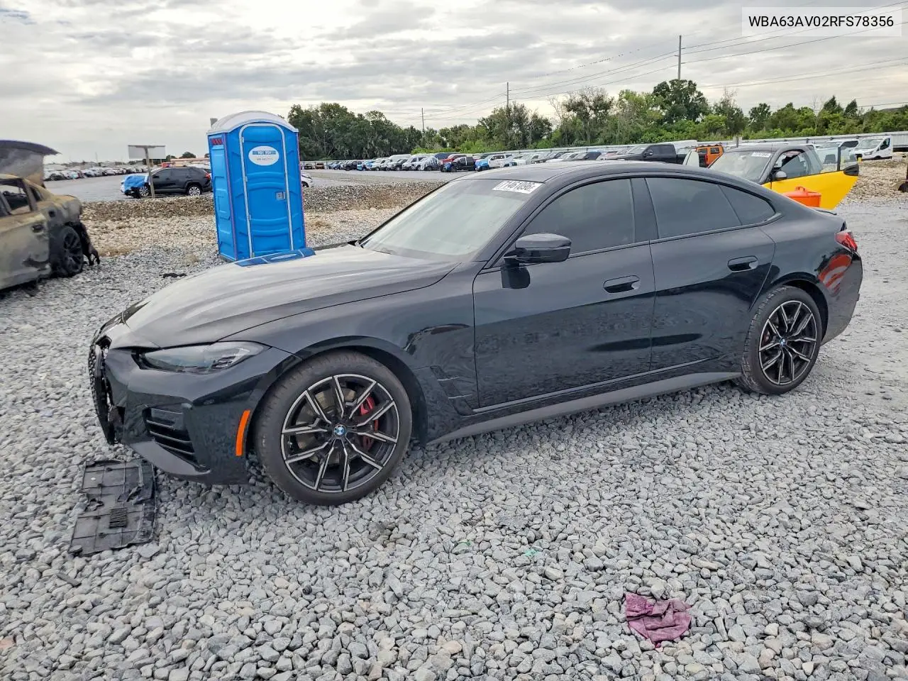 BMW 4ER 2024, VIN WBA63AV02RFS78356
