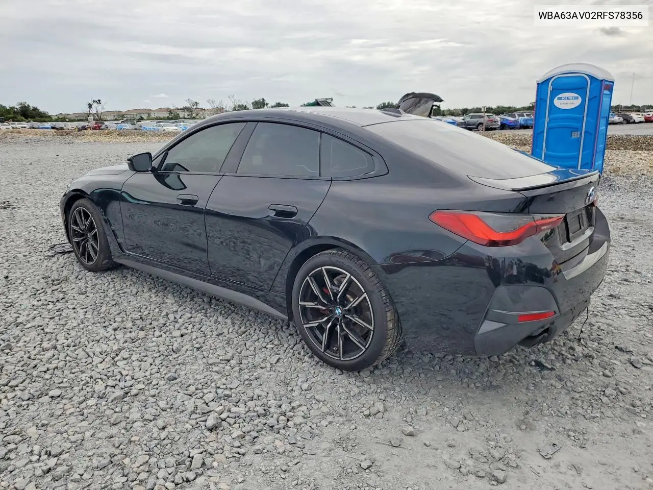 2024 BMW 4ER VIN WBA63AV02RFS78356 — фото 2