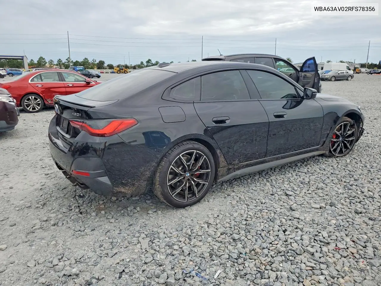 2024 BMW 4ER VIN WBA63AV02RFS78356 — фото 3