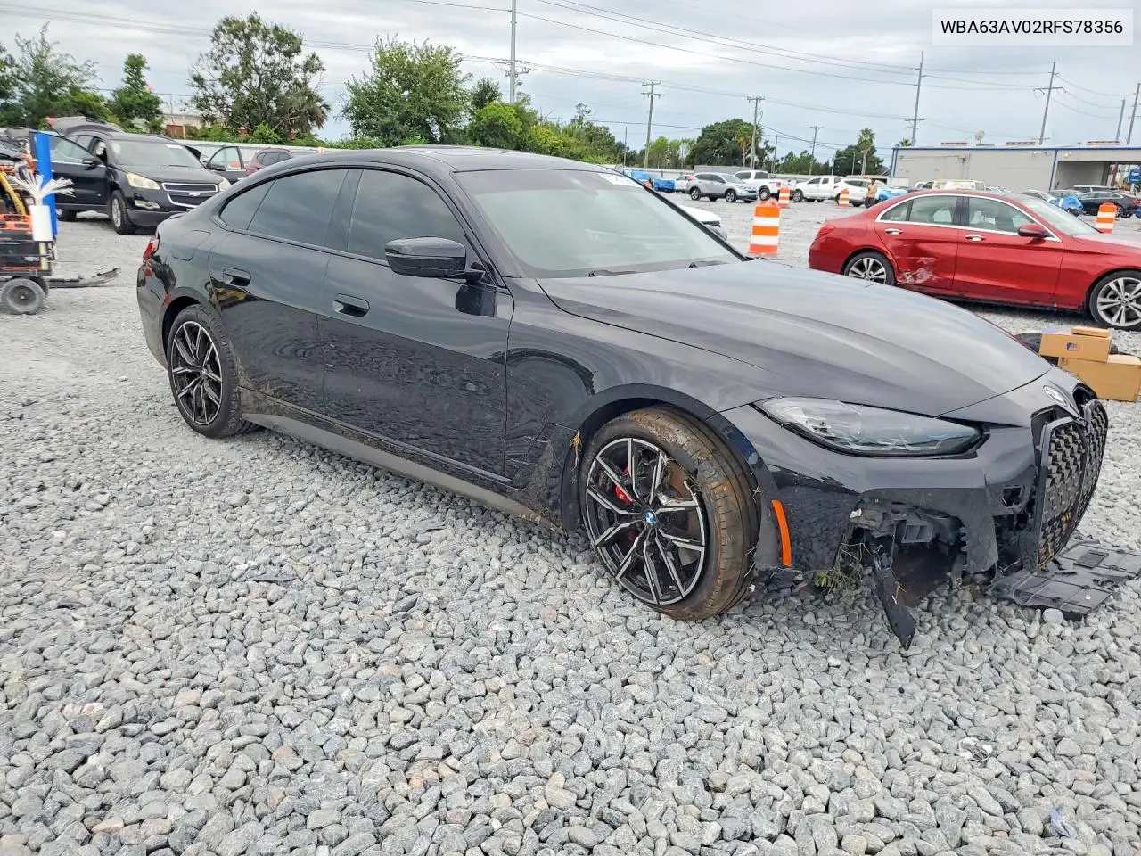 2024 BMW 4ER VIN WBA63AV02RFS78356 — фото 4