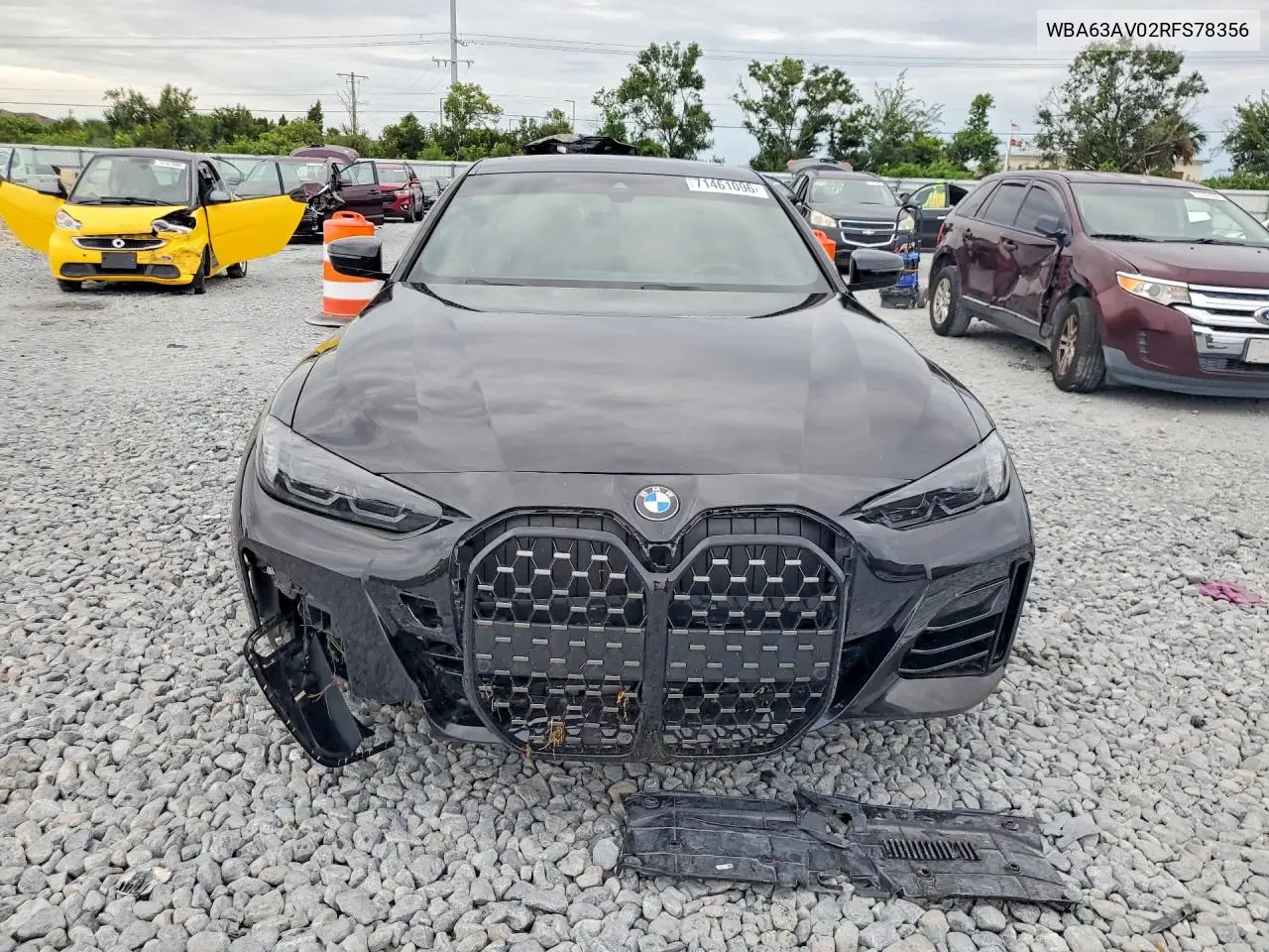 2024 BMW 4ER VIN WBA63AV02RFS78356 — фото 5