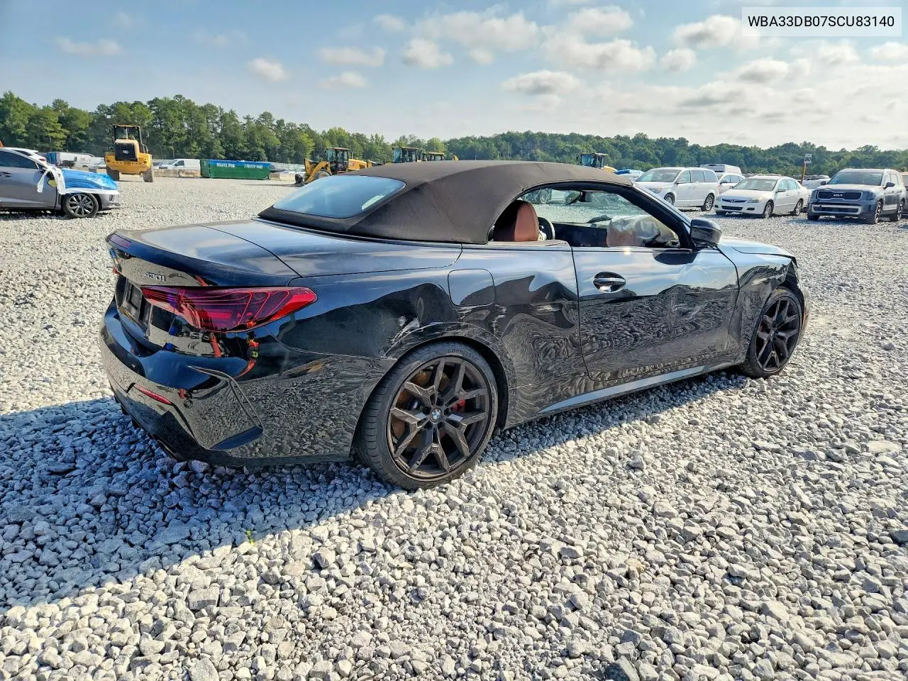 2025 BMW 4ER VIN WBA33DB07SCU83140 — фото 3