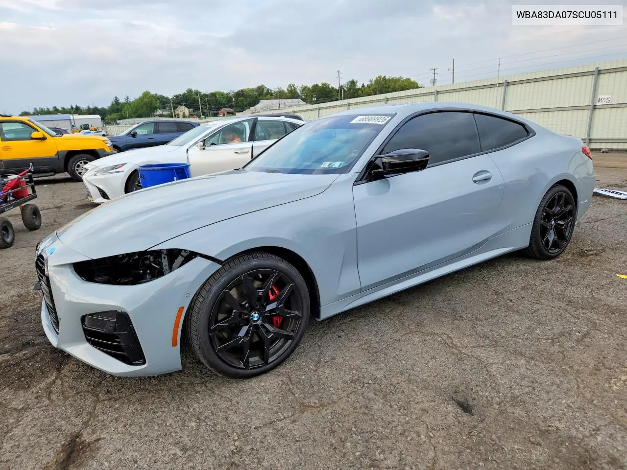 BMW 4ER 2025, VIN WBA83DA07SCU05111