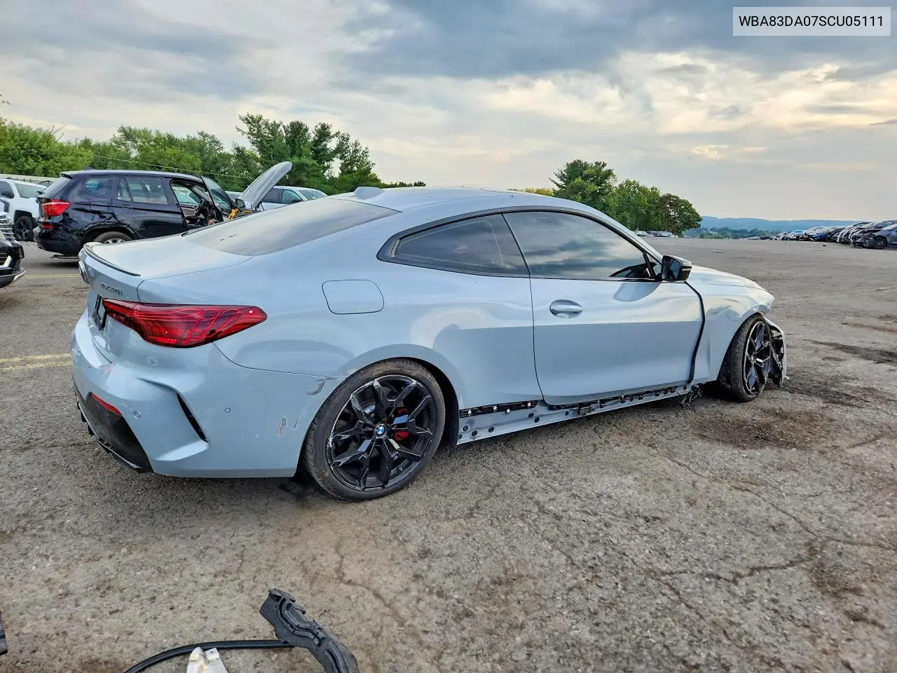 2025 BMW 4ER VIN WBA83DA07SCU05111 — фото 3