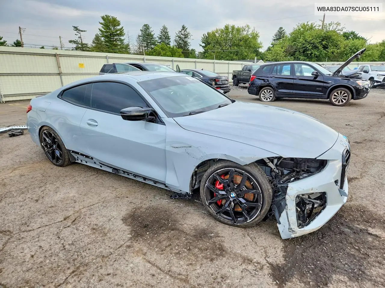 2025 BMW 4ER VIN WBA83DA07SCU05111 — фото 4