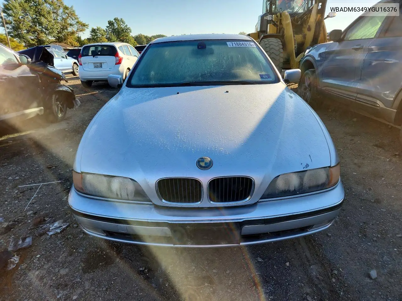 2000 BMW 5ER VIN WBADM6349YGU16376 — фото 5