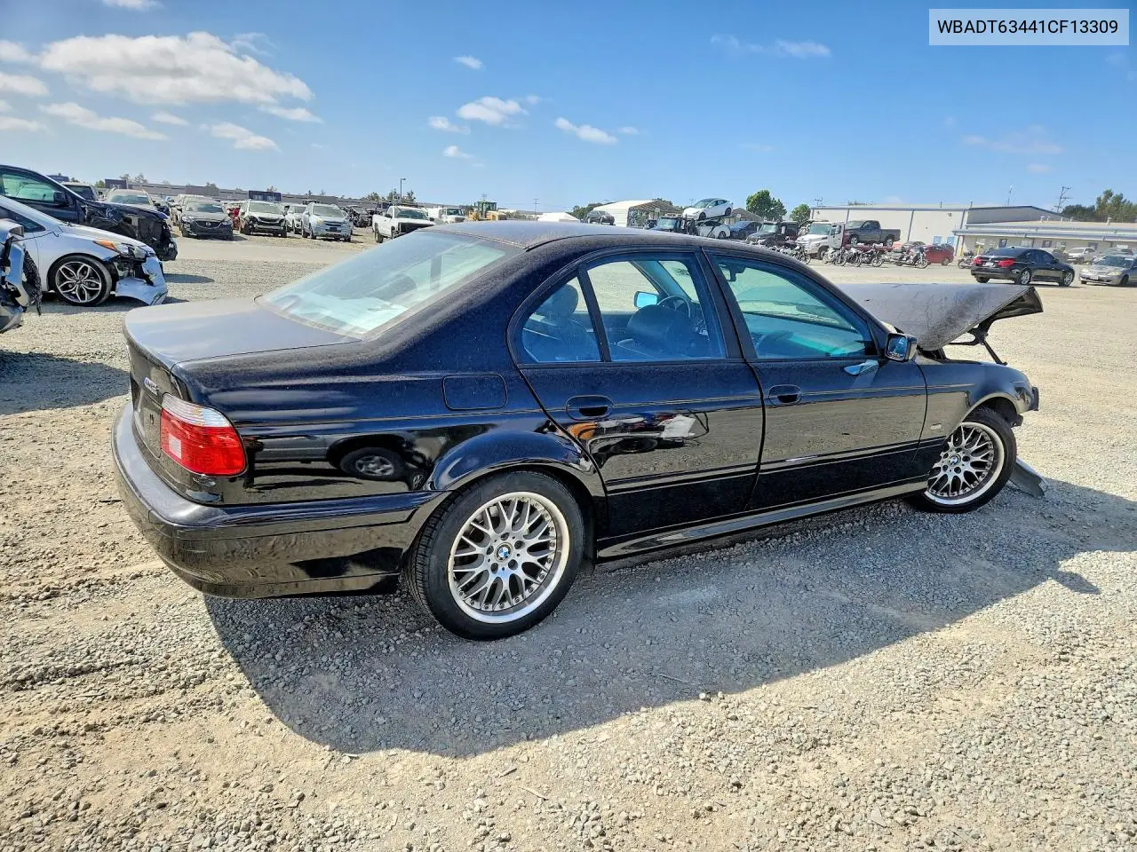 2001 BMW 5ER VIN WBADT63441CF13309 — фото 3