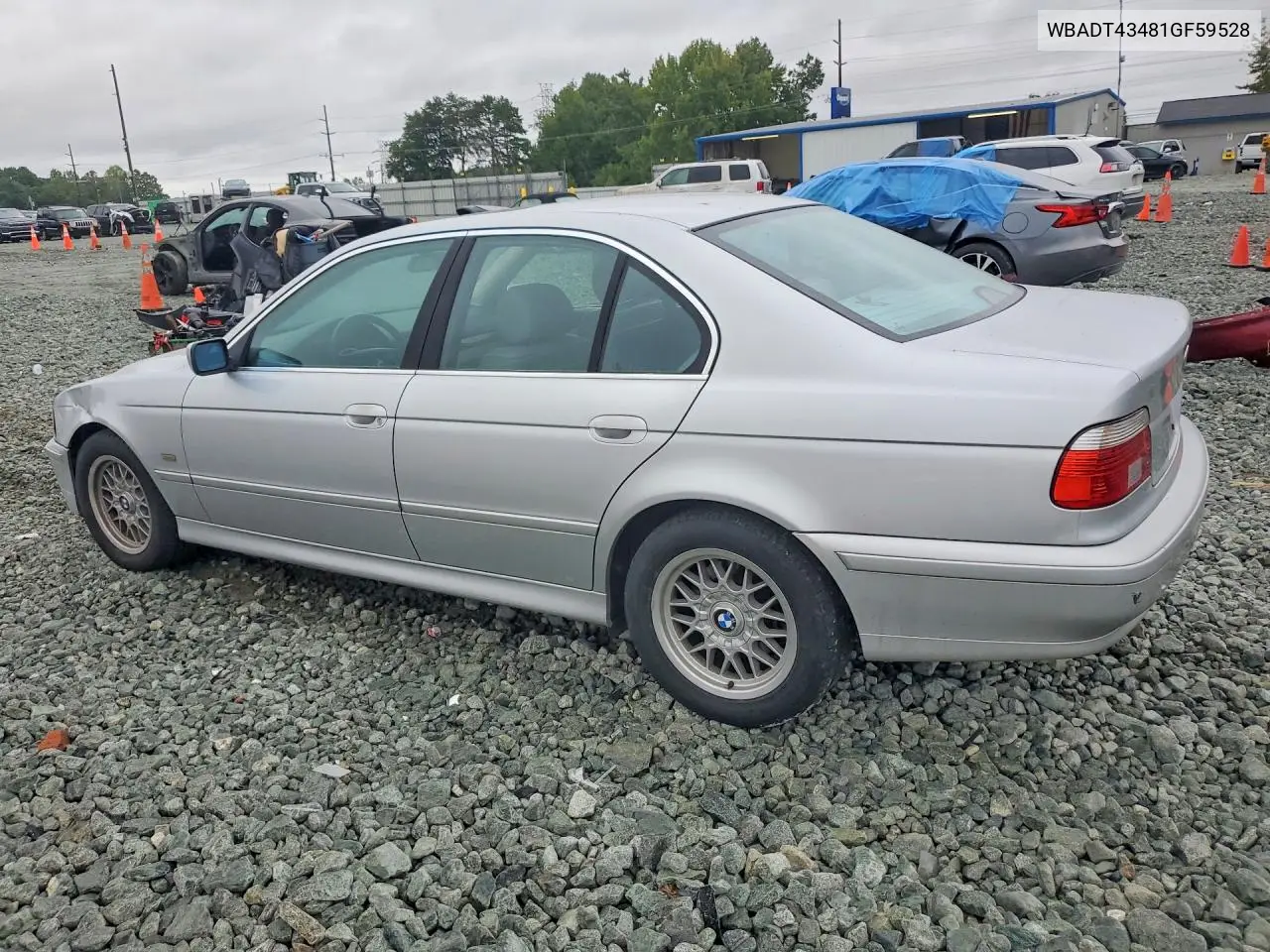 2001 BMW 5ER VIN WBADT43481GF59528 — фото 2