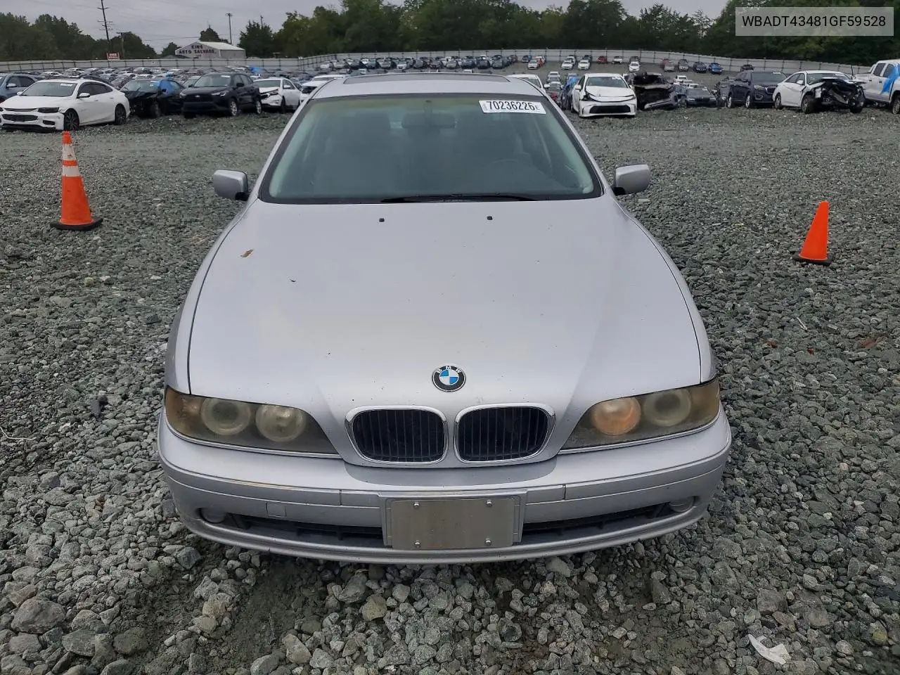2001 BMW 5ER VIN WBADT43481GF59528 — фото 5