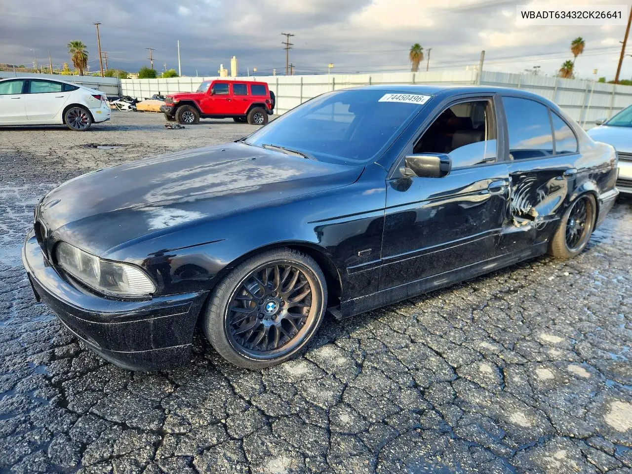 BMW 5ER 2002, VIN WBADT63432CK26641