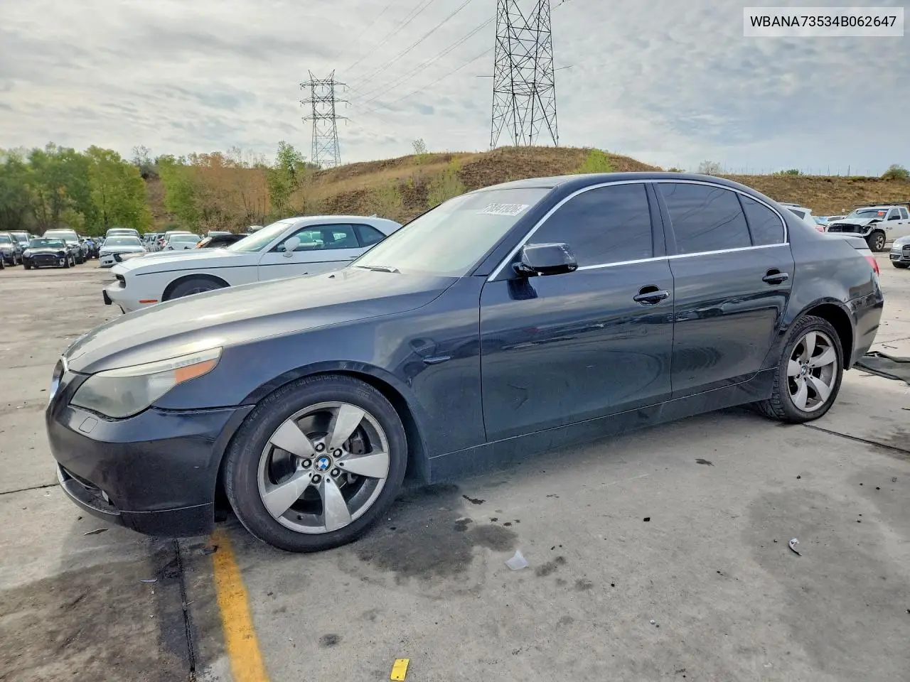 BMW 5ER 2004, VIN WBANA73534B062647