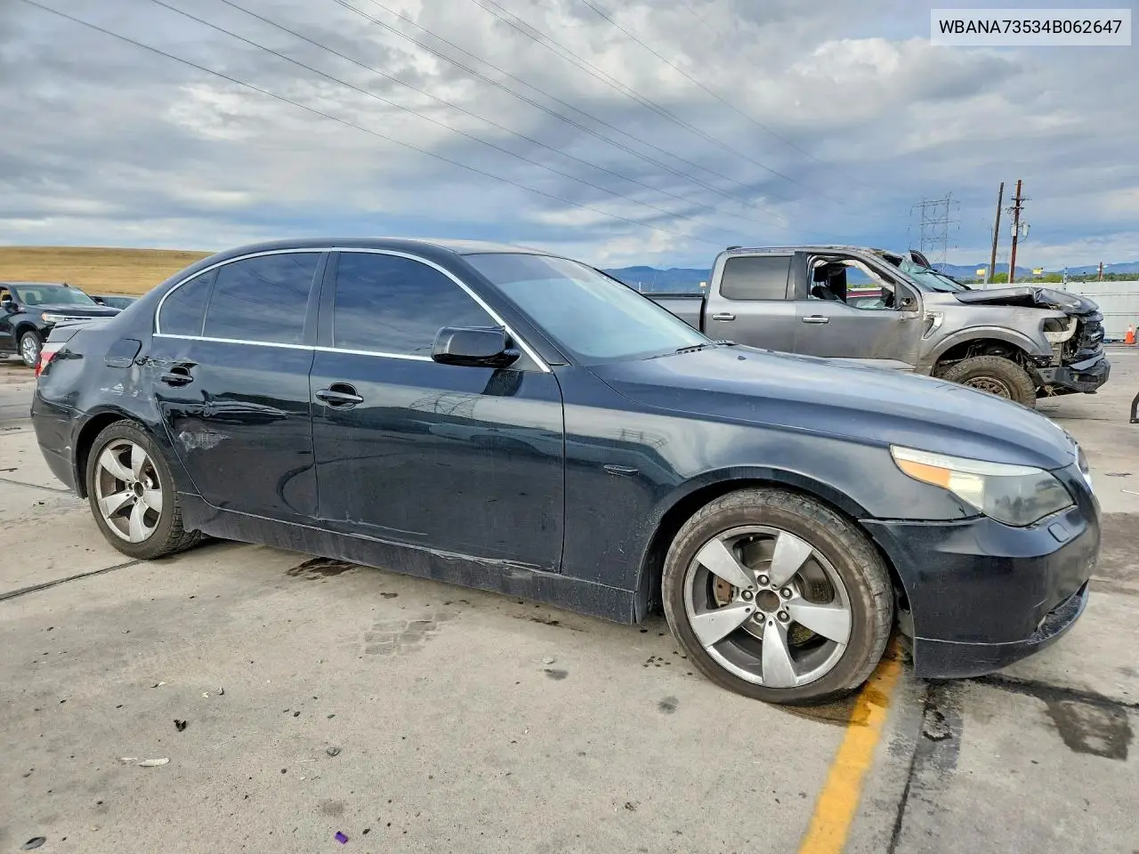 2004 BMW 5ER VIN WBANA73534B062647 — фото 4
