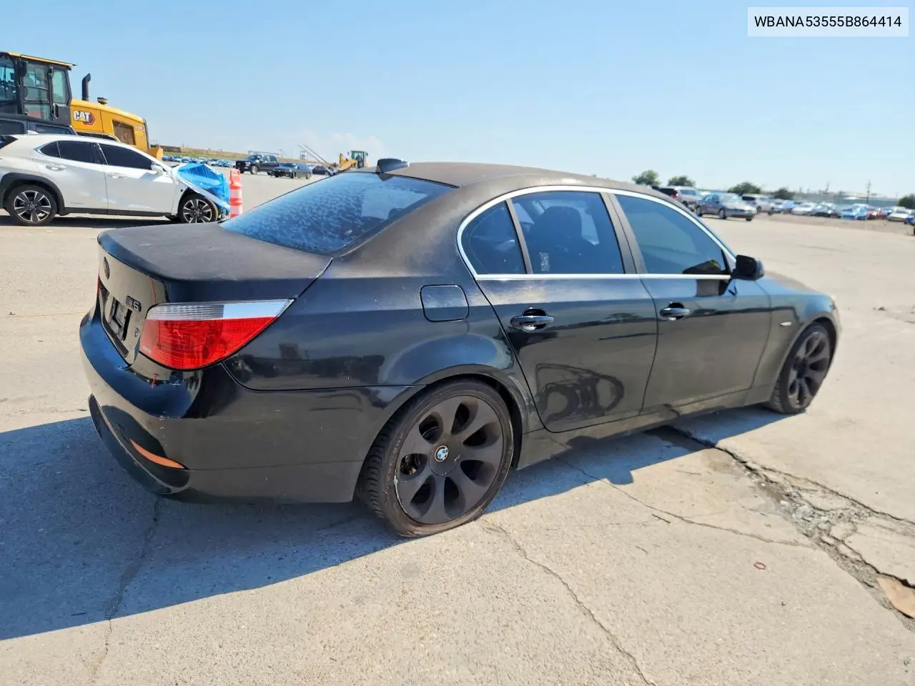2005 BMW 5ER VIN WBANA53555B864414 — фото 3