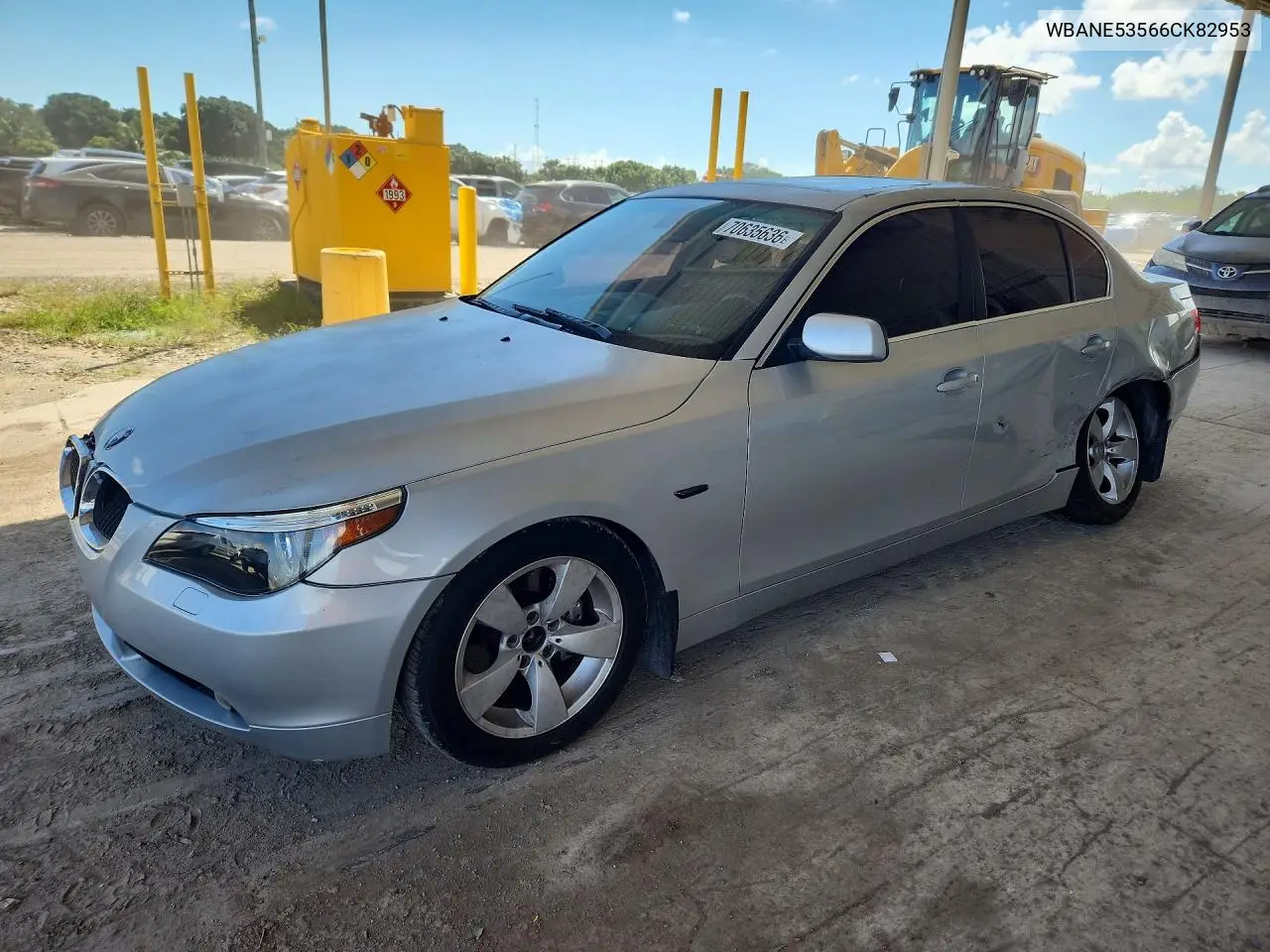BMW 5ER 2006, VIN WBANE53566CK82953