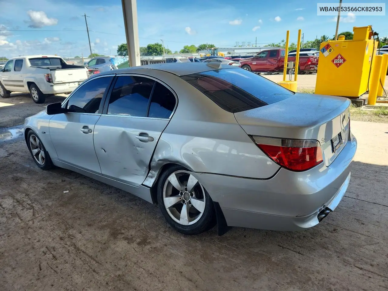 2006 BMW 5ER VIN WBANE53566CK82953 — фото 2