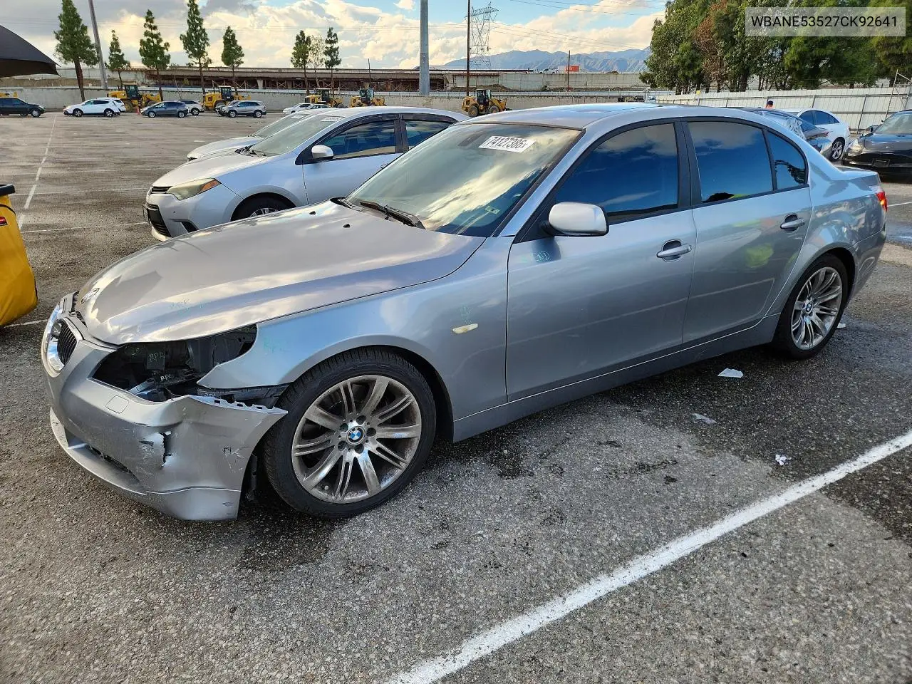 BMW 5ER 2007, VIN WBANE53527CK92641