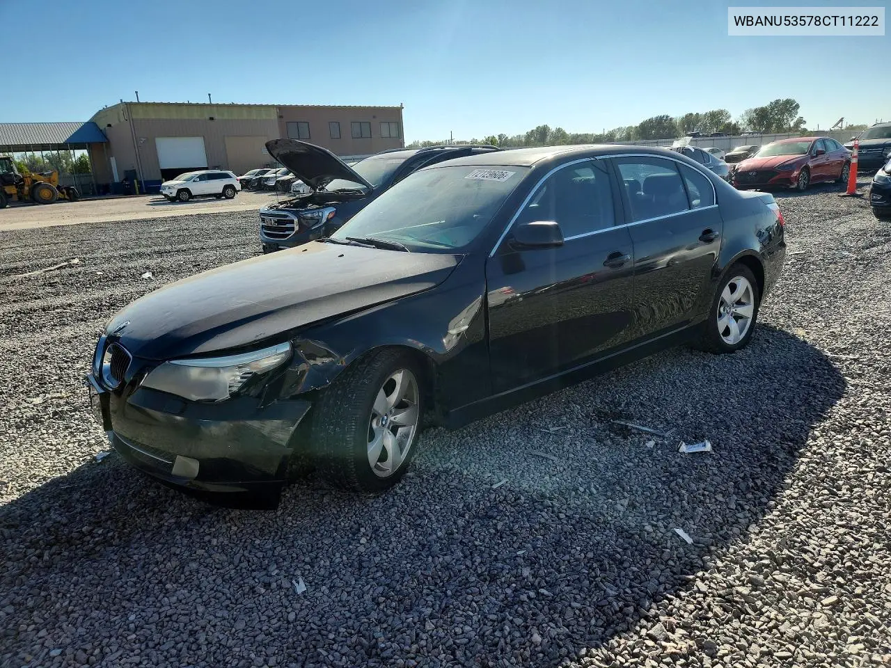 BMW 5ER 2008, VIN WBANU53578CT11222