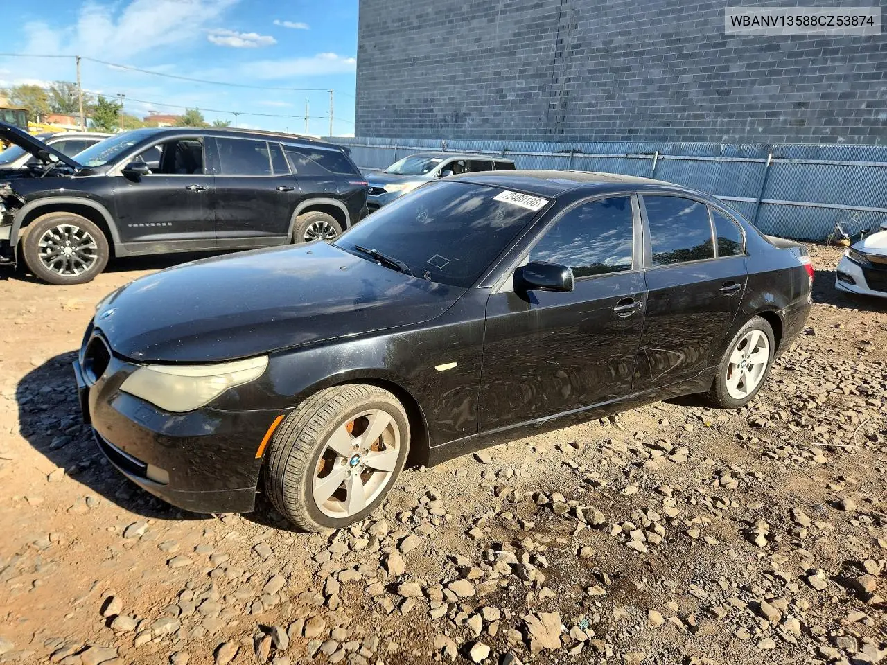 BMW 5ER 2008, VIN WBANV13588CZ53874