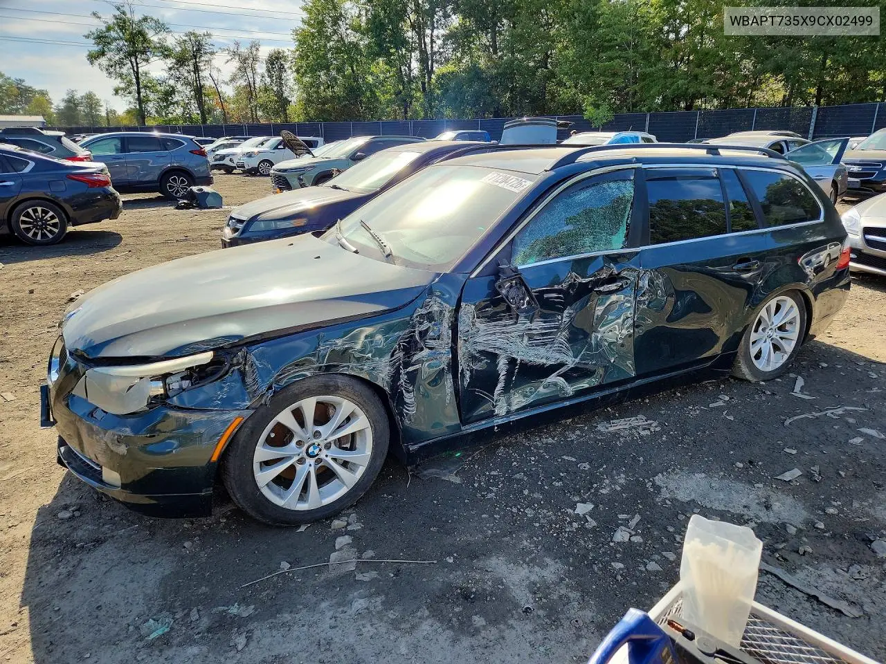 BMW 5ER 2009, VIN WBAPT735X9CX02499