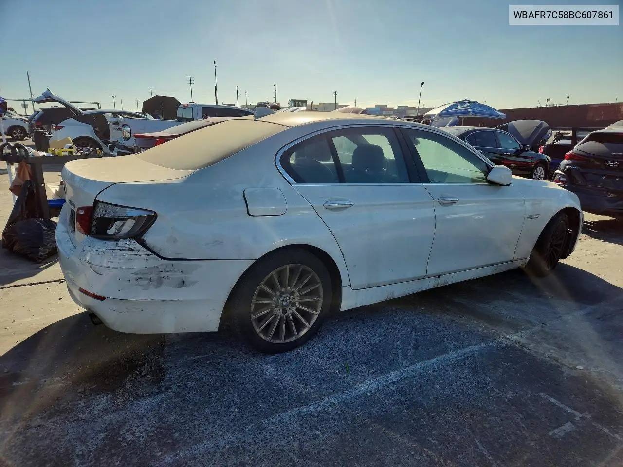 2011 BMW 5ER VIN WBAFR7C58BC607861 — фото 4